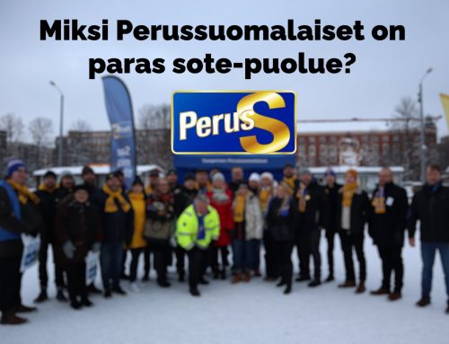 Miksi Perussuomalaiset on paras sote-puolue